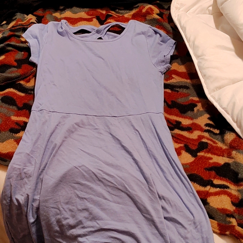 Purple dress